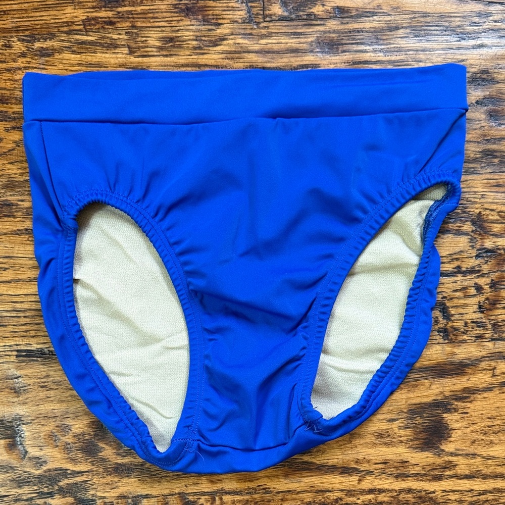 Second Skin Overalls Blue Dance Briefs